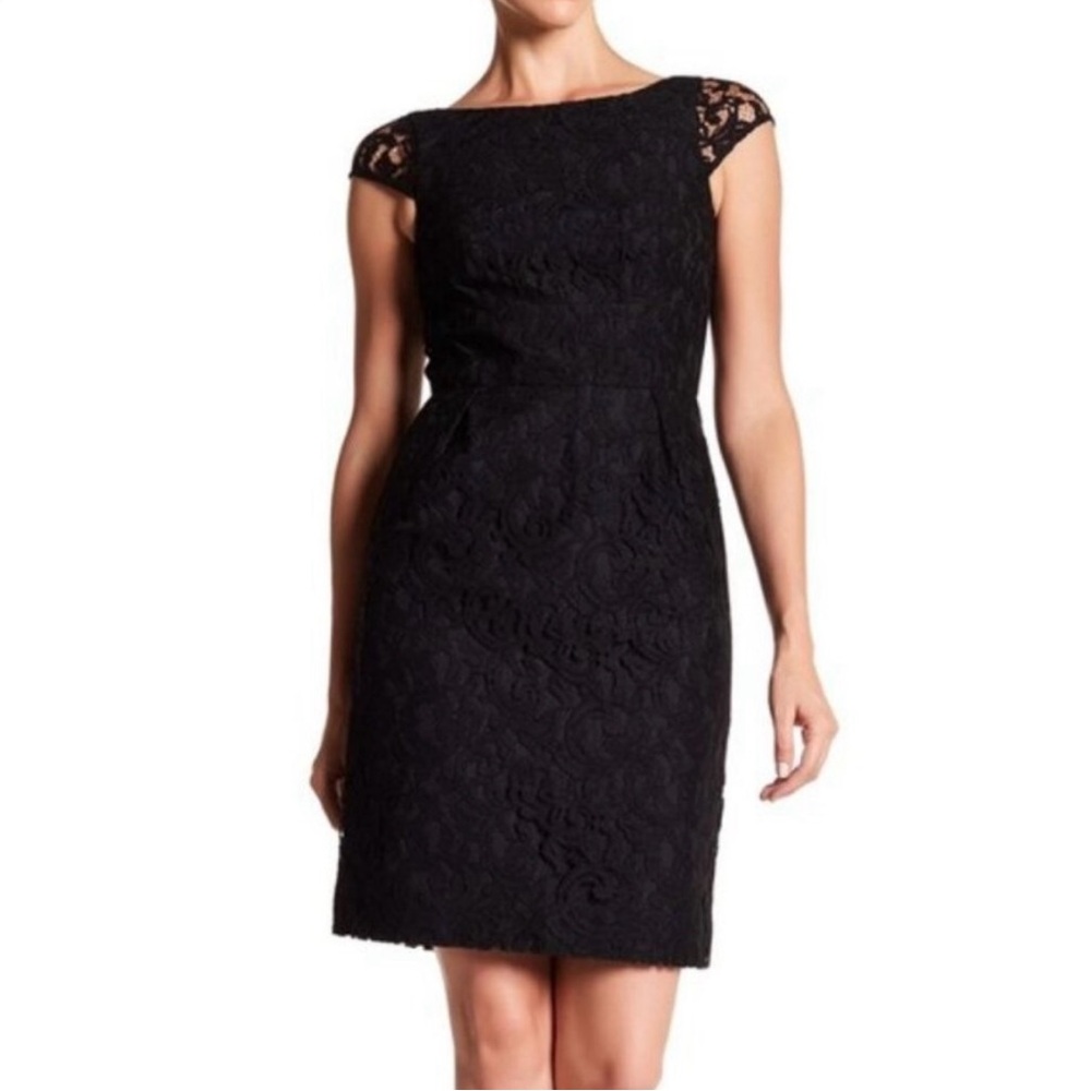 J. Crew Black Lace Dress
